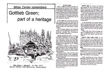 Gottlieb Green