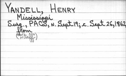 Henry Yandell