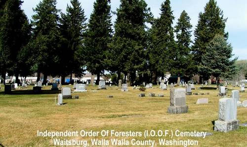IOOF Cemetery in Waitsburg