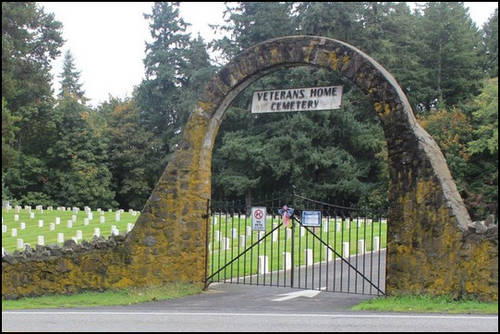 Veterans Home Cemetery in Retsil