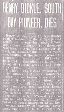 Henry Bickle
