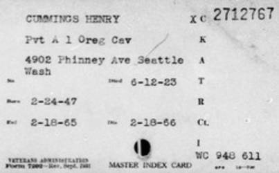 Henry Cummings