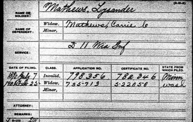 Lysander  Mathews