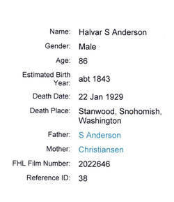 Halvor Widlin aka Anderson