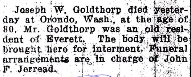 Joseph Goldthorp