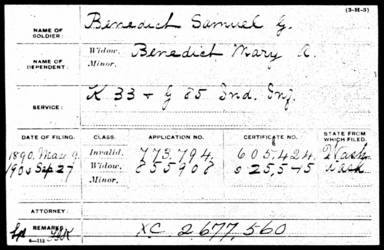 Samuel Benedict