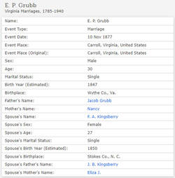 Erastus Grubb