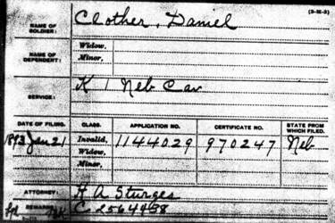 Daniel Clothier