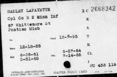 Lafayette Hadley