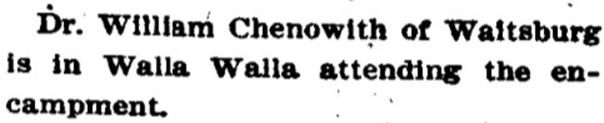 William Chenowith