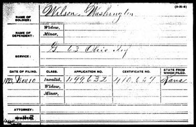 Washington  Wilson