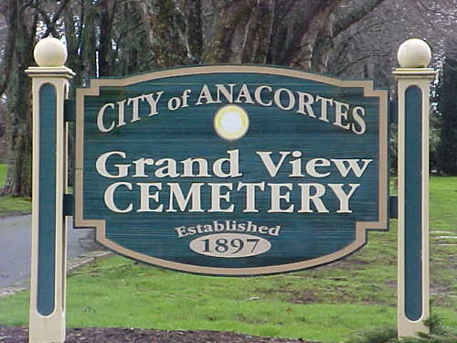 Grand View Cemetery in Anacortes