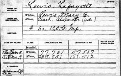 Lafayette  Lewis