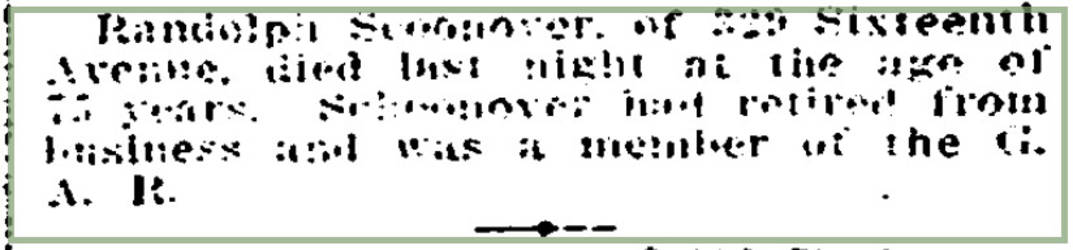 Randolph Scoonover